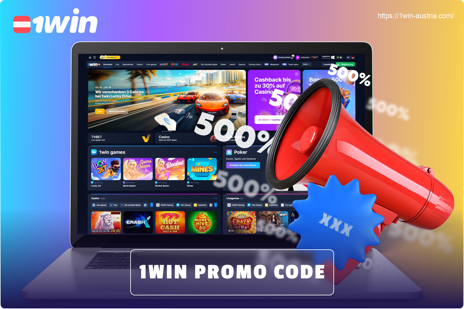 Der 1win Promocode für Spieler aus Österreich ermöglicht die Aktivierung eines erweiterten Startbonus