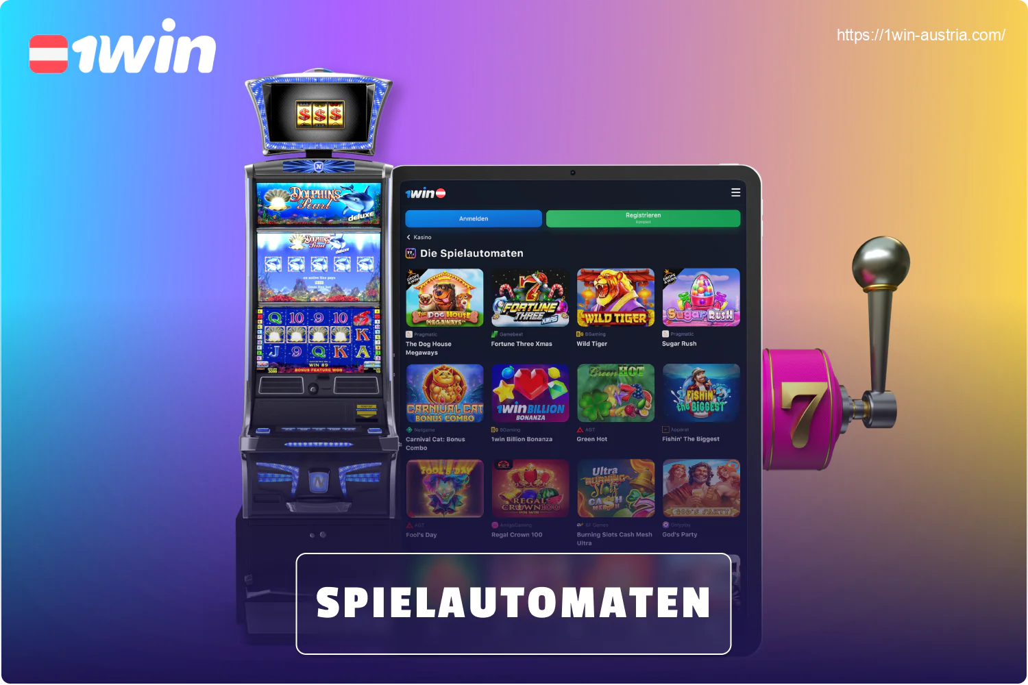 Im 1win Casino können User aus Österreich aus über 11.000 Spielautomaten mit einzigartigen Themen, Musik und Atmosphären wählen und genau das finden, wonach sie suchen